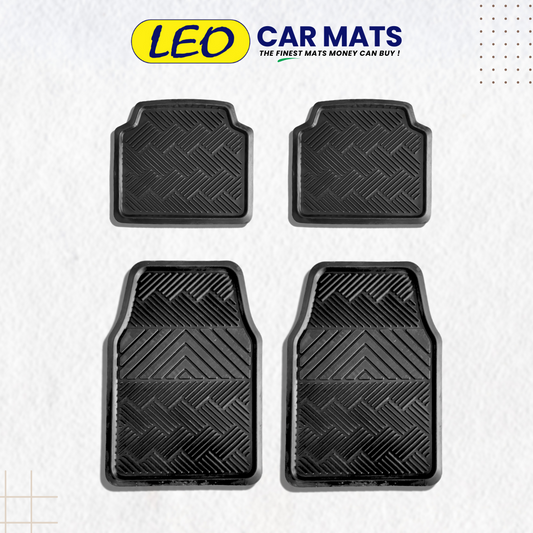LEO Luxury "W" Design Rubber Mat