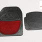 Leo Luxury Carpet Universal CAR MAT- Black (4-Piece Set)