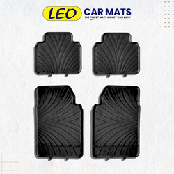 Leo Fresh Air floor Mat (black) set of four